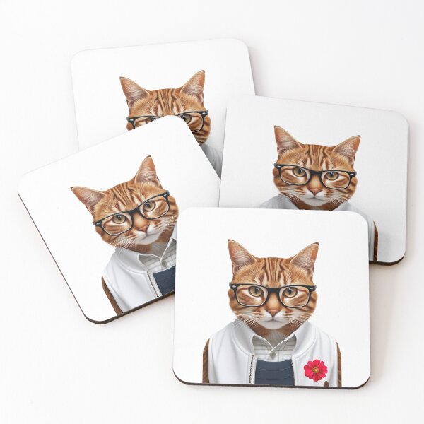 Item preview, Professor Whiskers in Style designed and sold by funwithstickers.