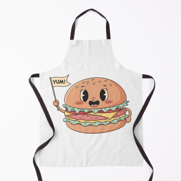 Item preview, Retro style Burger designed and sold by ZapStixDesigns.