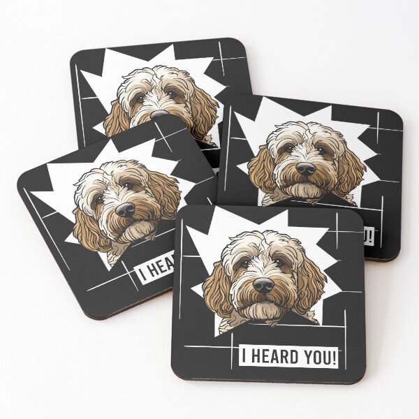 Item preview, Labradoodle Humor I Heard You designed and sold by whyitsme.