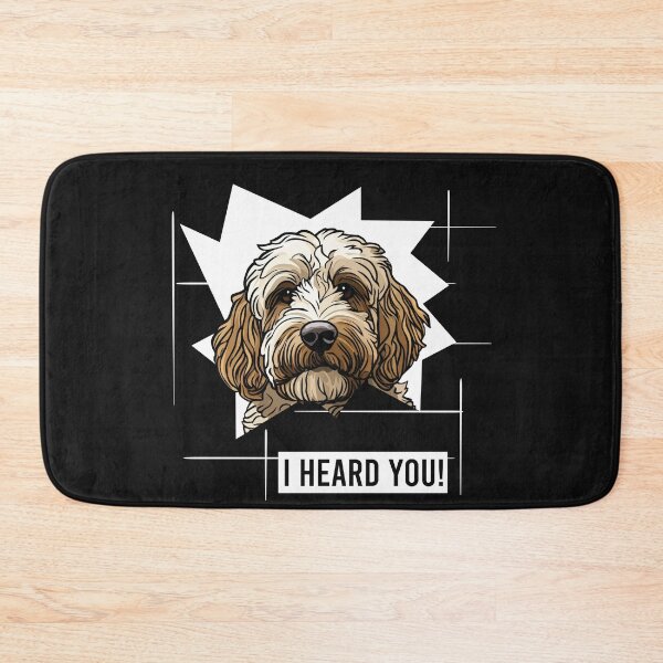 Item preview, Labradoodle Humor I Heard You designed and sold by whyitsme.