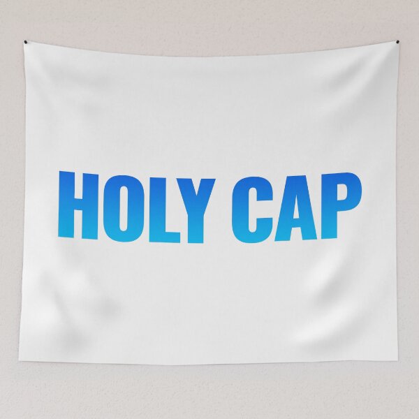 Item preview, Holy Cap in blue designed and sold by Memes N Lore .