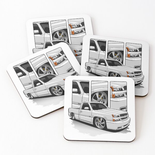 Item preview, Silverado SS White designed and sold by vektoranda.