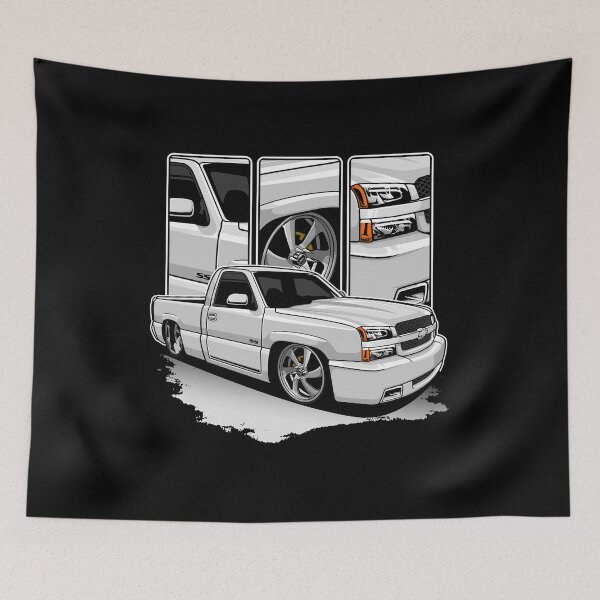 Item preview, Silverado SS White designed and sold by vektoranda.