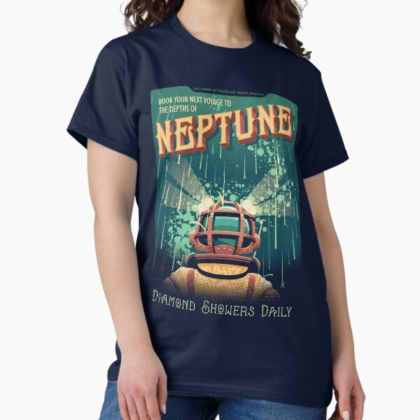Artikel-Vorschau von Neptun Reiseplakat, designt und verkauft von adorabowldesign.