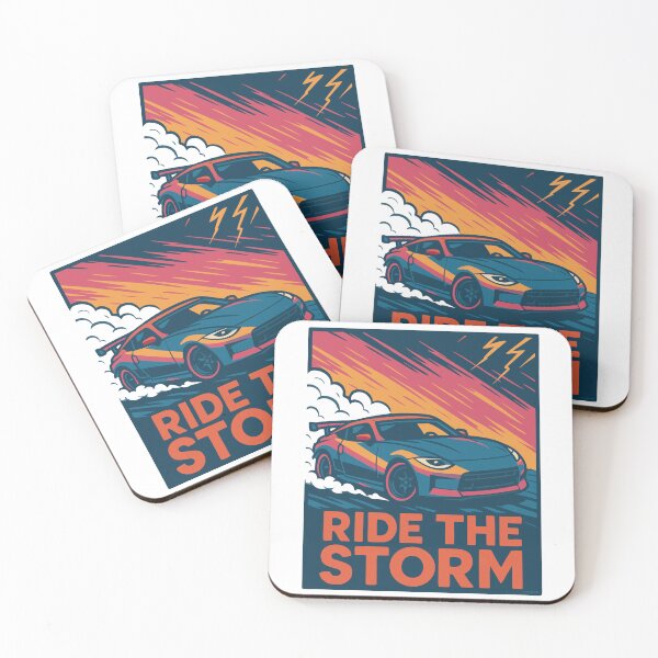 Item preview, Ride the Storm, Drift Culture Meets Lightning-Fueled Attitude designed and sold by Automotive Art by Greg.