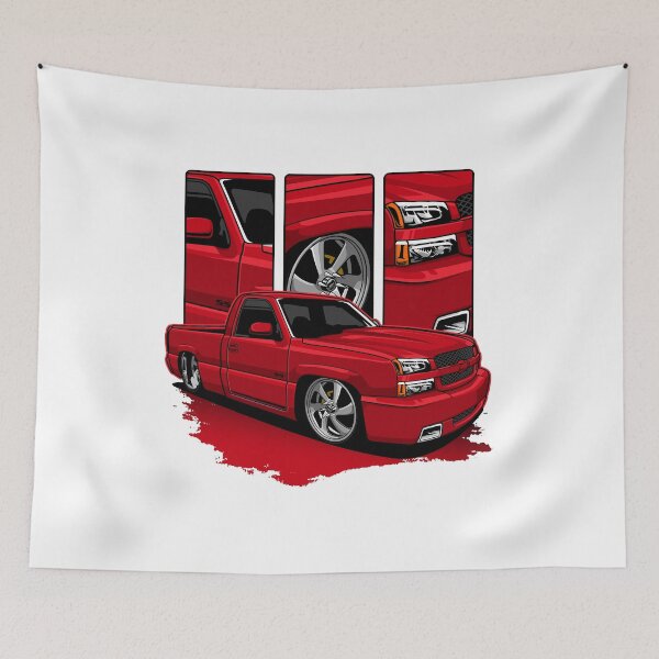 Item preview, Silverado SS Red designed and sold by vektoranda.