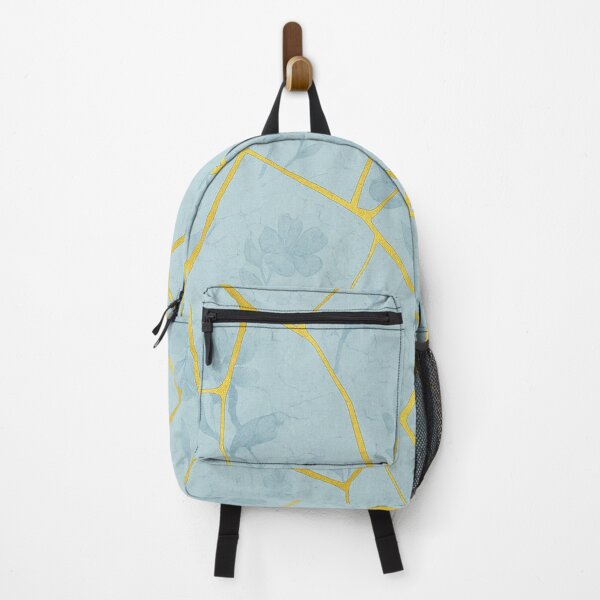 Item preview, Golden Kintsugi Floral – Seamless Broken Tile Design designed and sold by hizenhao.