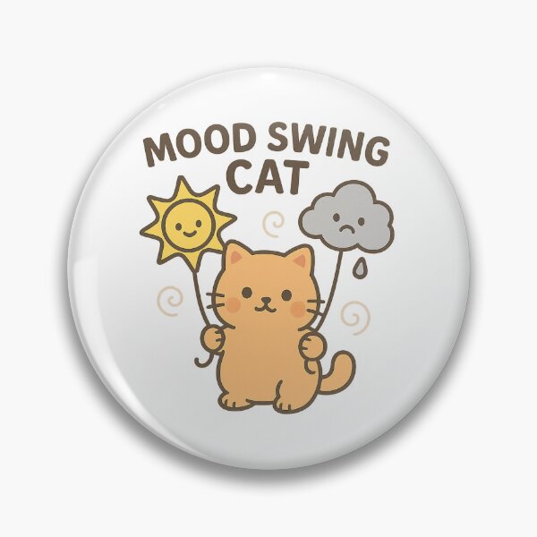 Item preview, Mood Swing Cat  Tags: designed and sold by ndmedia.