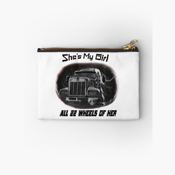 Item preview, She’s My Girl • 22 Wheels of Trucker Love designed and sold by fairmaiden7.