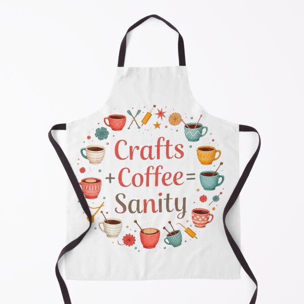 Item preview, Crafts+Coffee=Sanity designed and sold by Byou22.