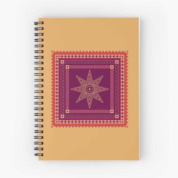 Item preview, Star of Ishtar Banner - Murex Pattern designed and sold by CaffeineCraftedCreations.