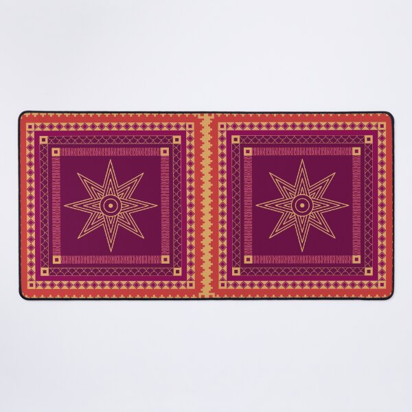 Item preview, Star of Ishtar Banner - Murex Pattern designed and sold by CaffeineCraftedCreations.