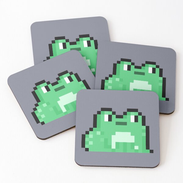 Item preview, Pixel Frog - Lo-Fi Amphibian Friend designed and sold by EmeraldStreet.
