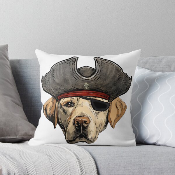 Aperçu de l'œuvre Yellow Labrador Retriever Pirate créée et vendue par whyitsme.