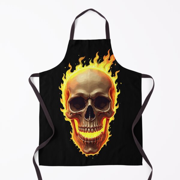 Item preview, Skull on Fire designed and sold by deathanarchy.