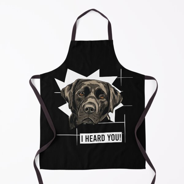 Item preview, Black Labrador Retriever Humor I Heard You designed and sold by whyitsme.