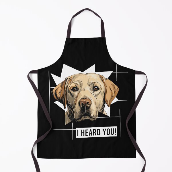 Item preview, Yellow Labrador Retriever Humor I Heard You designed and sold by whyitsme.