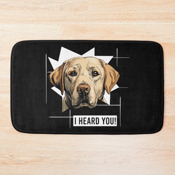 Item preview, Yellow Labrador Retriever Humor I Heard You designed and sold by whyitsme.