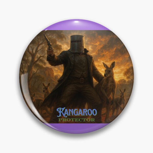 Item preview, Ned Kelly: Kangaroo Guardian designed and sold by J7Simpson.