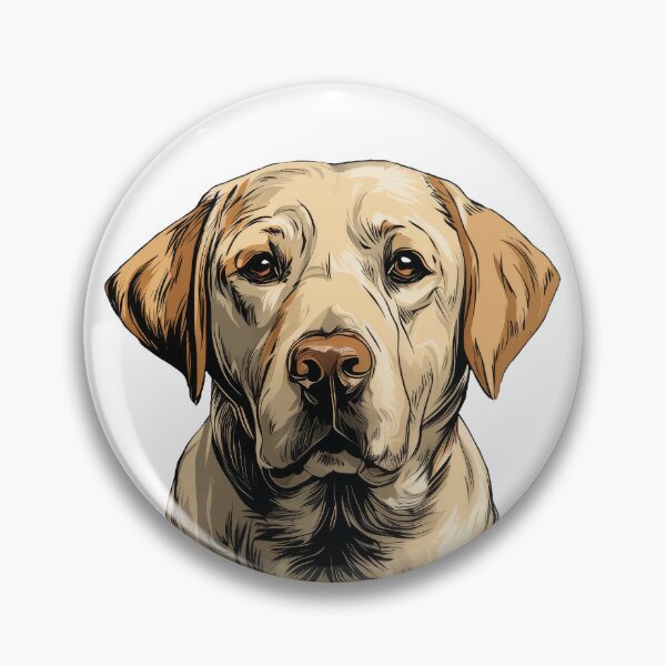 Item preview, Yellow Labrador Retriever Dog Illustration Yellow Lab designed and sold by whyitsme.
