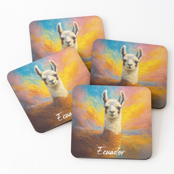 Item preview, Llama Art – Ecuador Travel Souvenir designed and sold by EdwinkOne.
