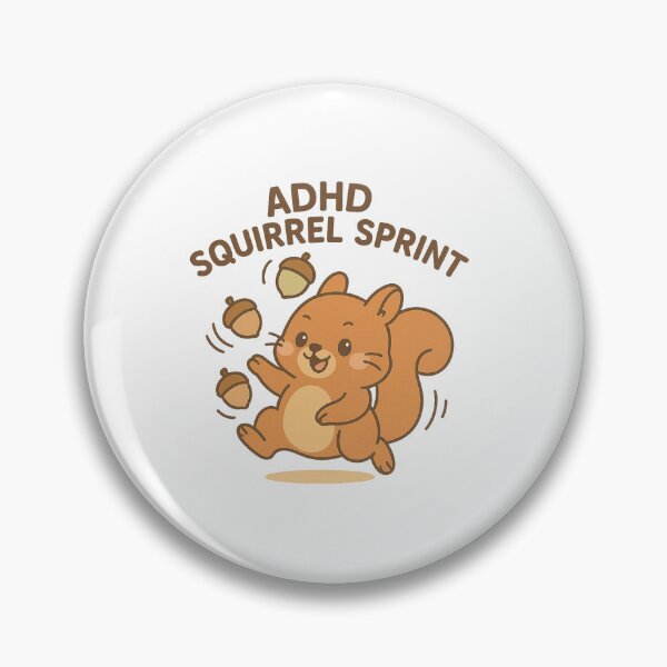 Item preview, ADHD Squirrel Sprint designed and sold by ndmedia.