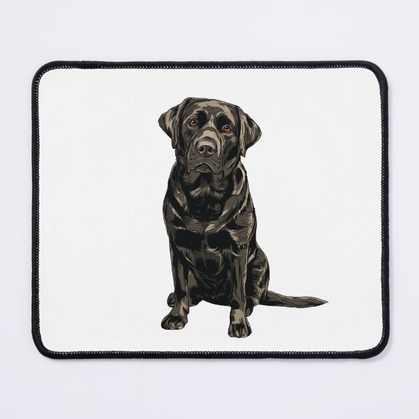 Item preview, Black Labrador Retriever Dog iIlustration Black Lab designed and sold by whyitsme.