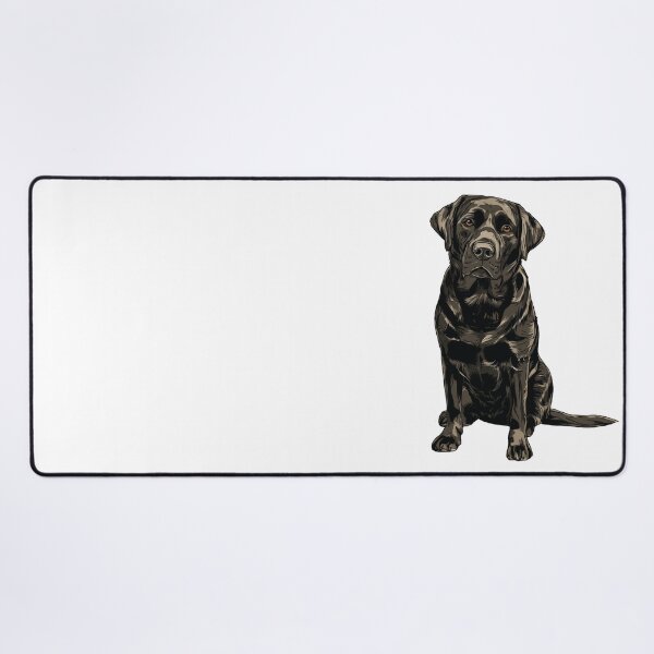 Item preview, Black Labrador Retriever Dog iIlustration Black Lab designed and sold by whyitsme.