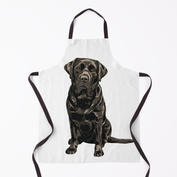 Item preview, Black Labrador Retriever Dog iIlustration Black Lab designed and sold by whyitsme.