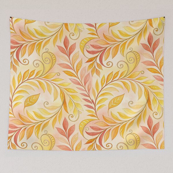 Item preview, Fall leaves pattern designed and sold by trendspatterns.
