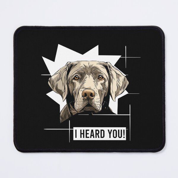 Item preview, Silver Labrador Retriever Humor I Heard You designed and sold by whyitsme.