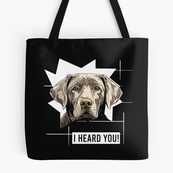 Item preview, Silver Labrador Retriever Humor I Heard You designed and sold by whyitsme.