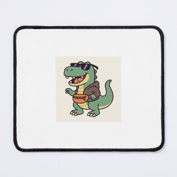 Item preview, Cool AI Dinosaur with Fanny Pack designed and sold by QuietlyChaotic.