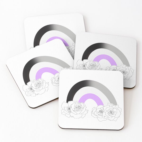 Item preview, Rainbow and Rose Clouds (ace version) designed and sold by pforphthalo.