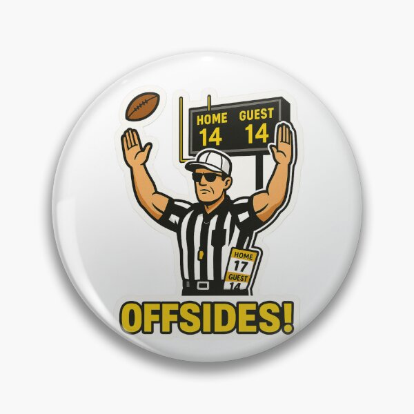 Item preview, American Football Referee Scoreboard Controversy designed and sold by CoachEkong.