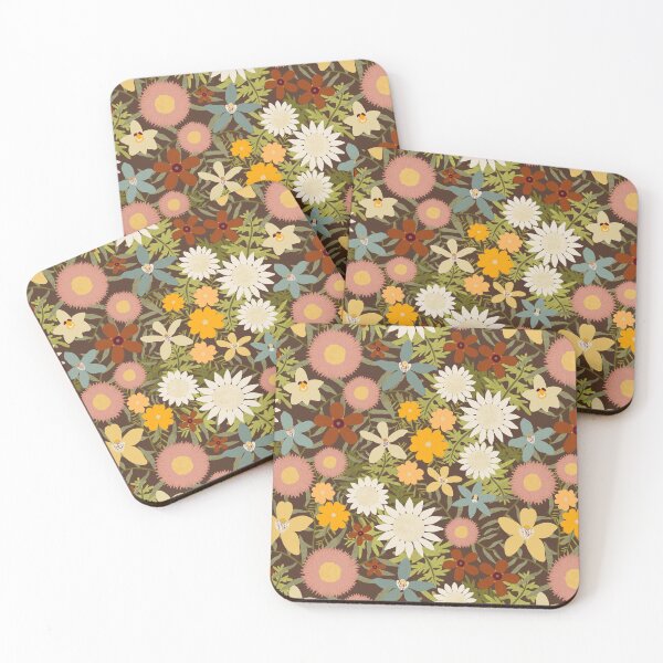 Item preview, Retro Botanical 1970's WA Wildflowers designed and sold by JoWillmot.