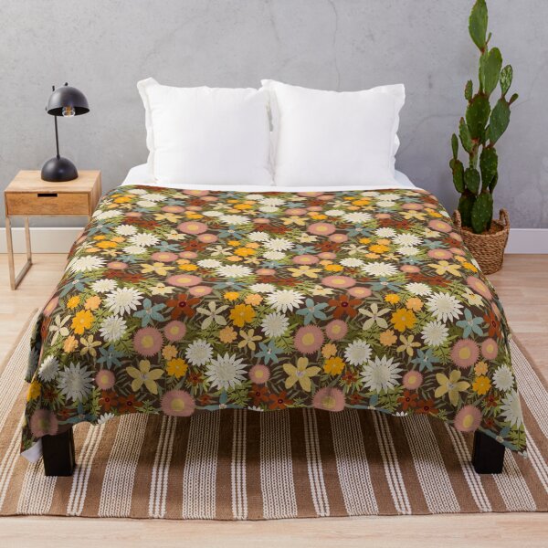 Item preview, Retro Botanical 1970's WA Wildflowers designed and sold by JoWillmot.