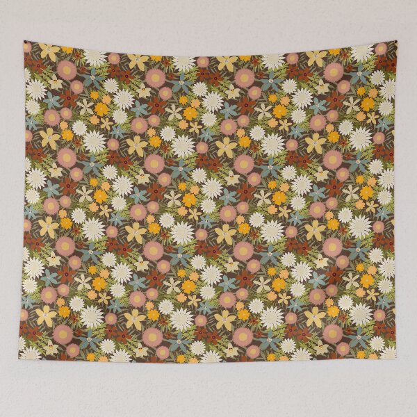 Item preview, Retro Botanical 1970's WA Wildflowers designed and sold by JoWillmot.