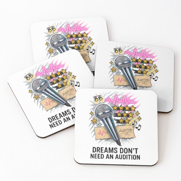 Item preview, Dreams Don’t Need an Audition - Singing Competition Inspired Design designed and sold by jakkssnugglyboutique.
