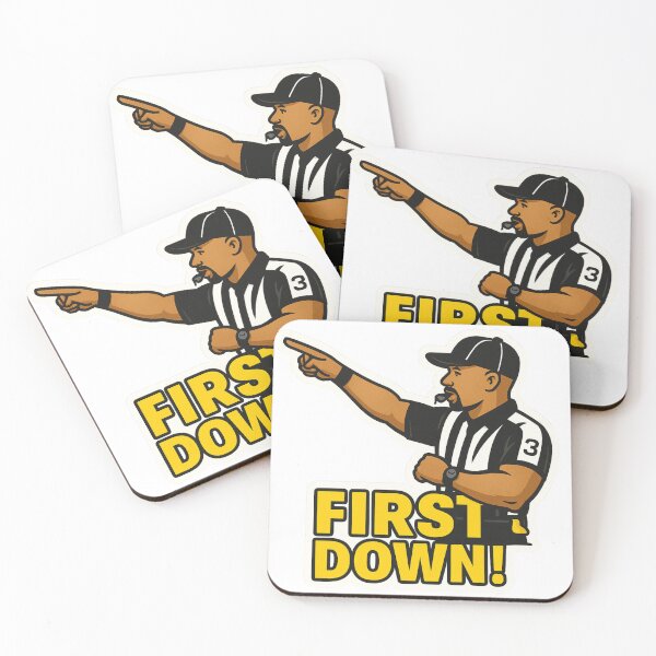 Item preview, American Football Referee First Down designed and sold by CoachEkong.