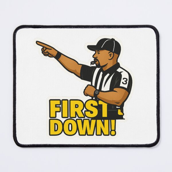 Item preview, American Football Referee First Down designed and sold by CoachEkong.