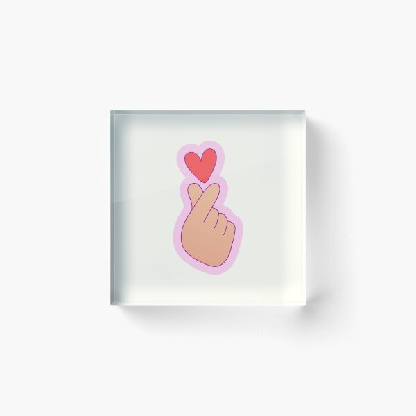 Item preview, Korean Finger Heart designed and sold by SWETA HALDER.