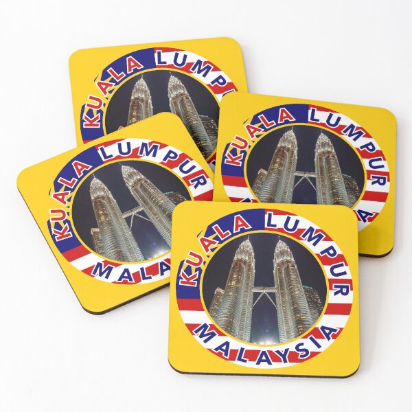 Item preview, Kuala Lumpur, Malaysia Round Emblem designed and sold by travelwitheric.