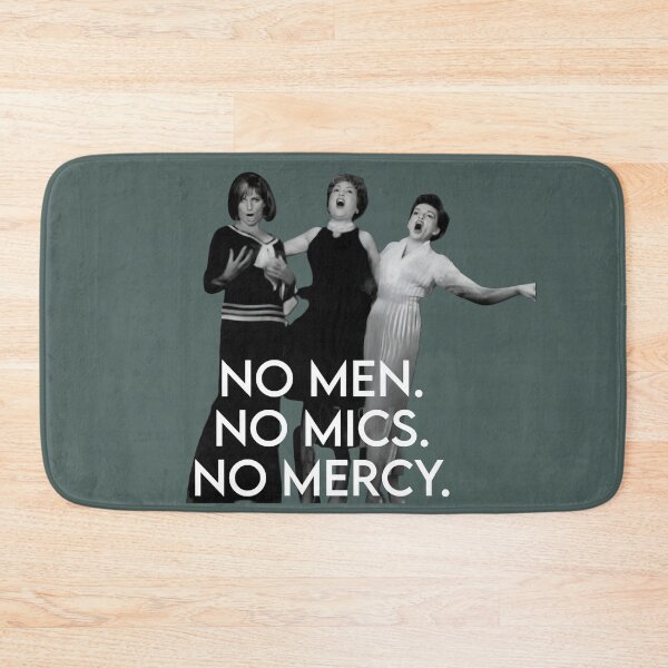 Item preview, No Men. No Mics. No Mercy. (Barbra, Ethel, Judy) designed and sold by CMooreWorx.