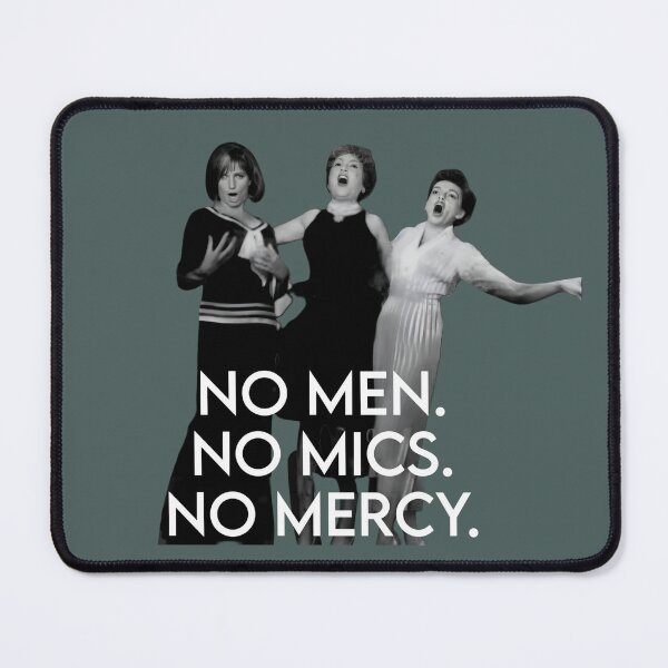 Item preview, No Men. No Mics. No Mercy. (Barbra, Ethel, Judy) designed and sold by CMooreWorx.