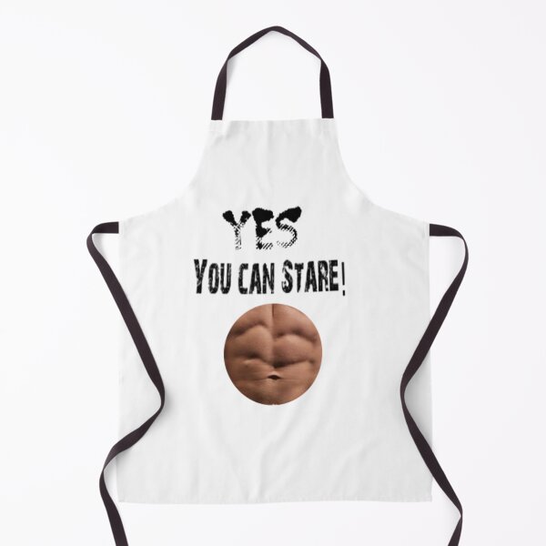 Item preview, Yes, You Can Stare! • Funny 6-Pack Abs Shirt designed and sold by fairmaiden7.