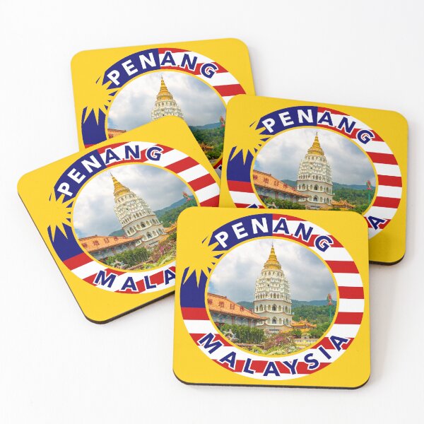 Item preview, Penang, Malaysia Round Emblem designed and sold by travelwitheric.