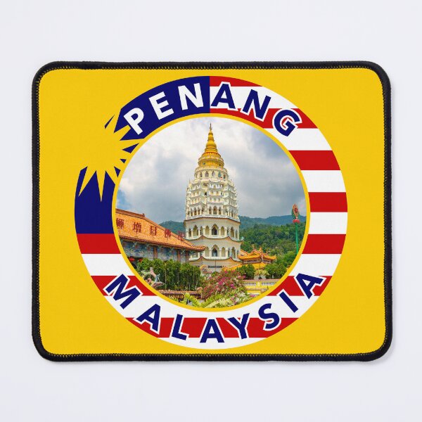 Item preview, Penang, Malaysia Round Emblem designed and sold by travelwitheric.