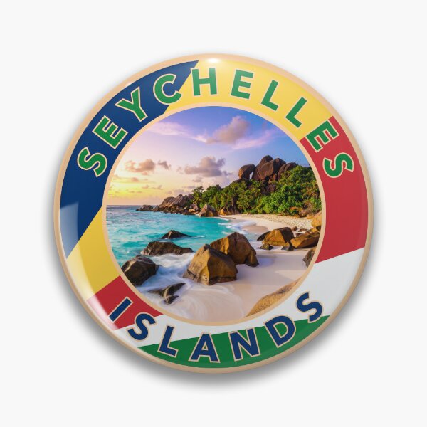 Item preview, Seychelles Round Emblem designed and sold by travelwitheric.