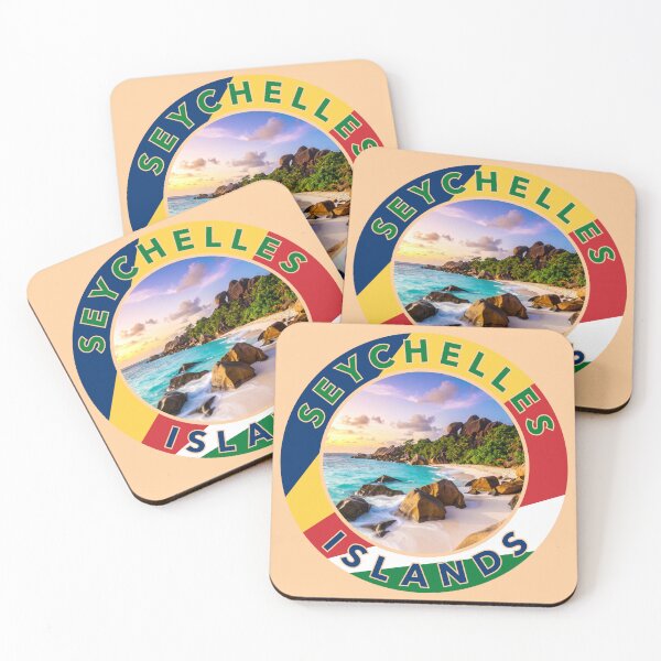 Item preview, Seychelles Round Emblem designed and sold by travelwitheric.